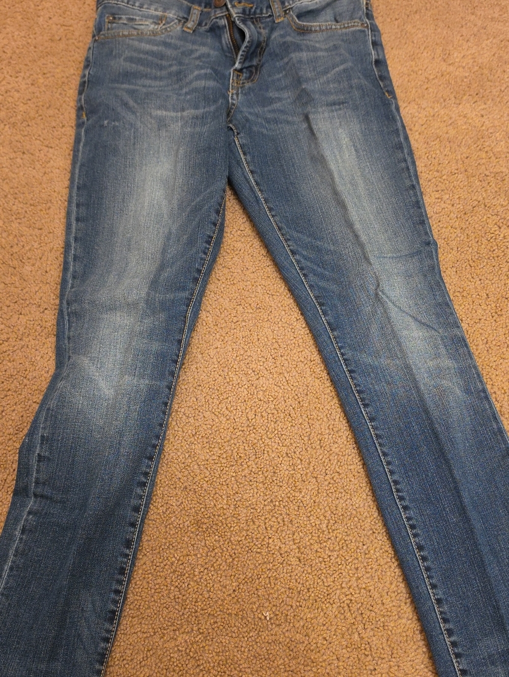 Aeropostale Mens Medium Blue Skinny Jeans 27x30